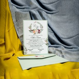 Invitatie de nunta Floriana Coroanã Floral