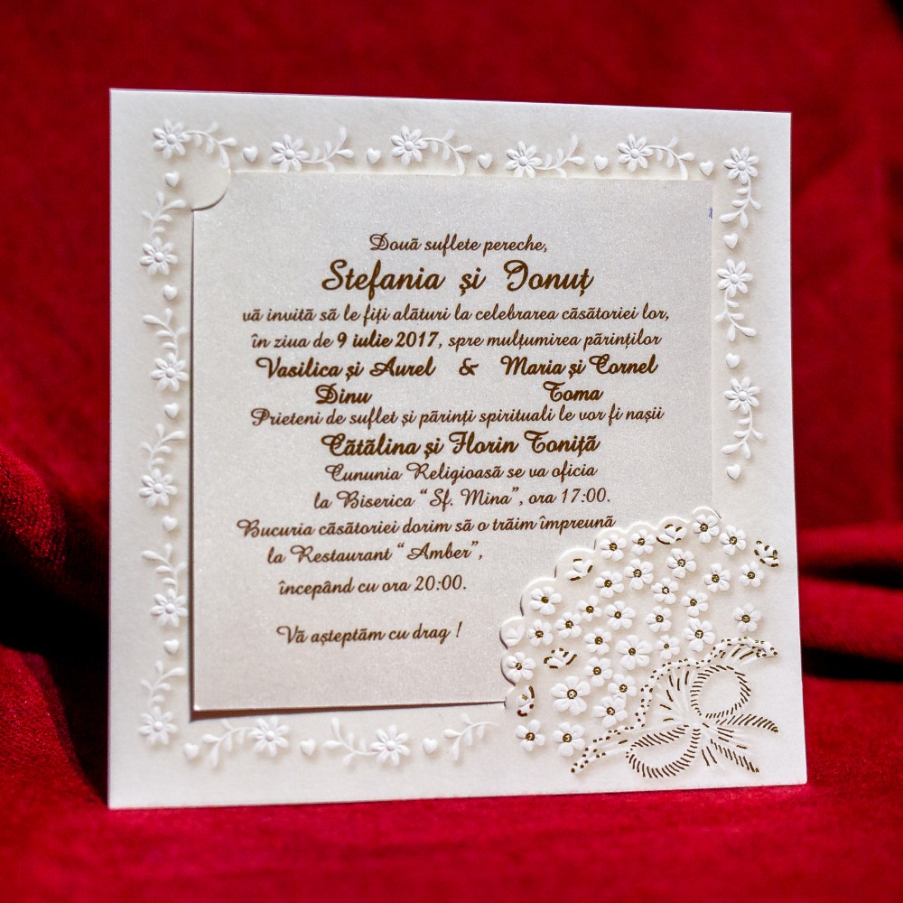 Invitatie de nunta 514P - Logodna